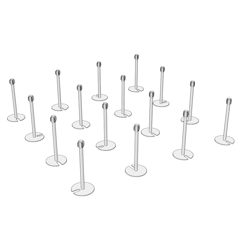 3Dパーテーションポール(CLIPSTUDIOPAINT用)