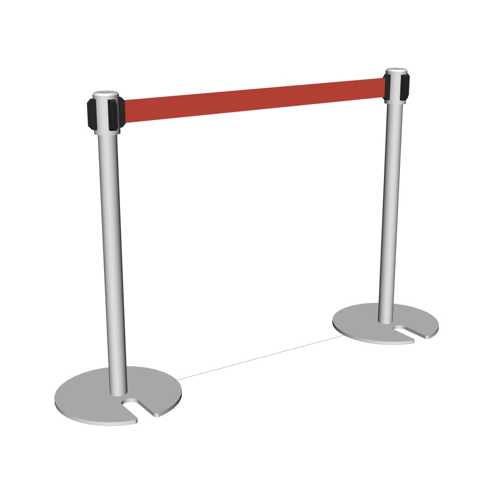 3Dパーテーションポール(CLIPSTUDIOPAINT用)