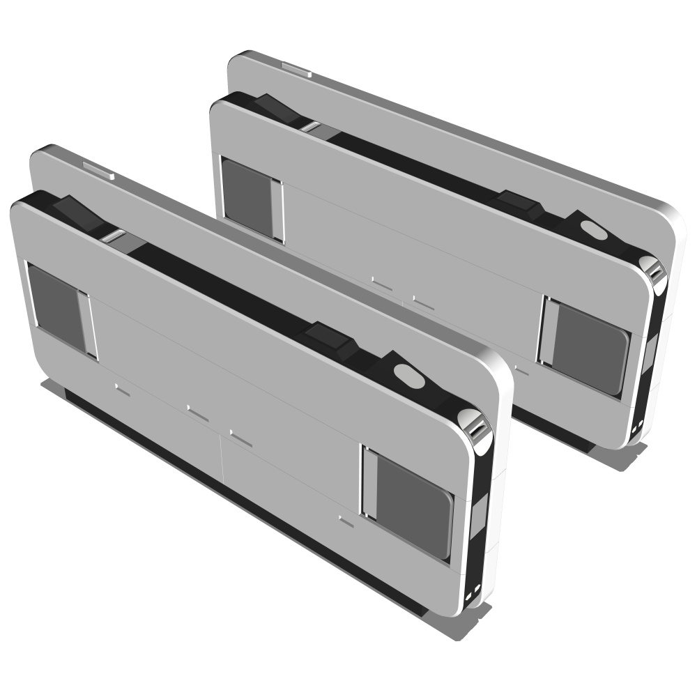 3D自動改札機(CLIPSTUDIOPAINT用)