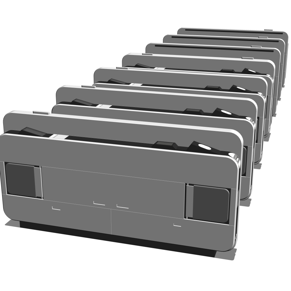 3D自動改札機(CLIPSTUDIOPAINT用)