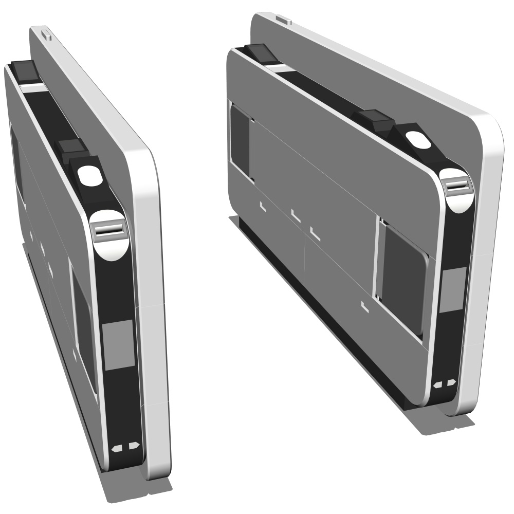 3D自動改札機(CLIPSTUDIOPAINT用)