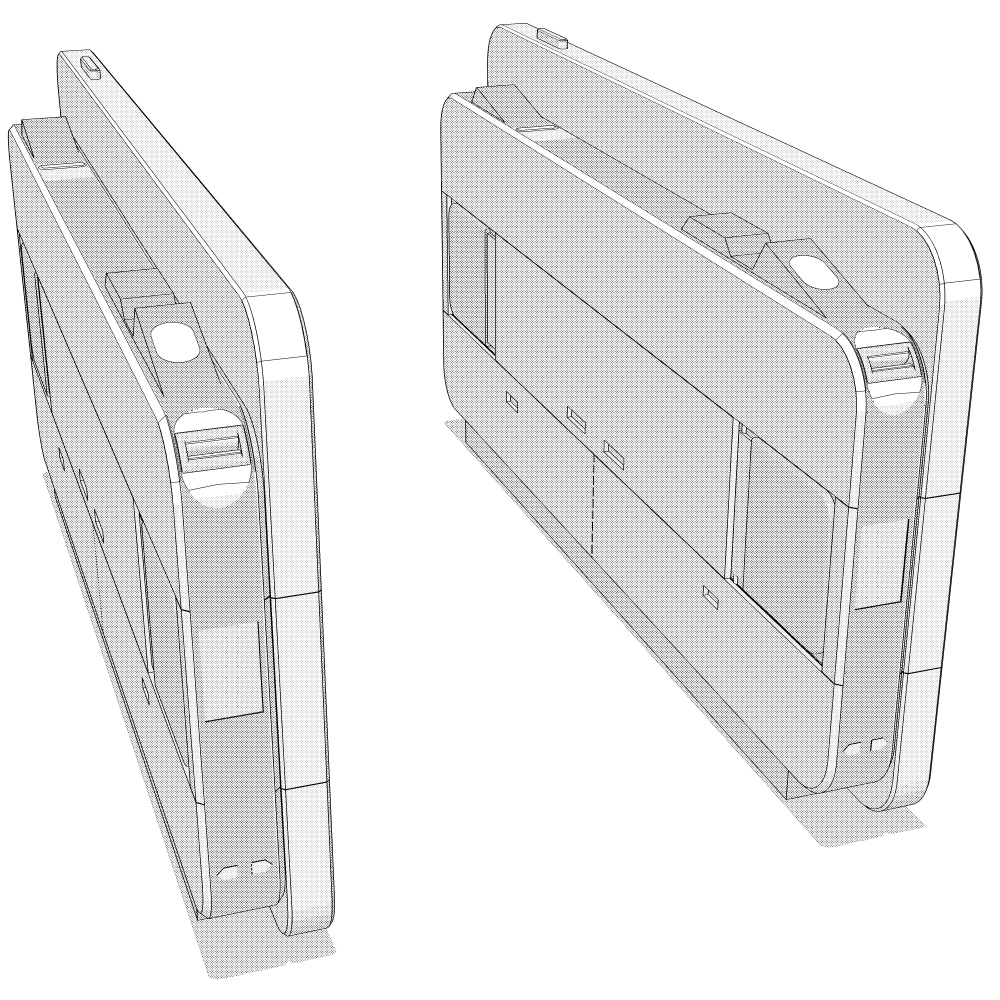 3D自動改札機(CLIPSTUDIOPAINT用)