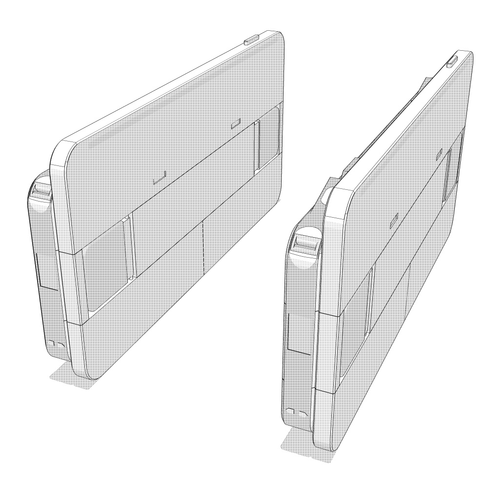 3D自動改札機(CLIPSTUDIOPAINT用)
