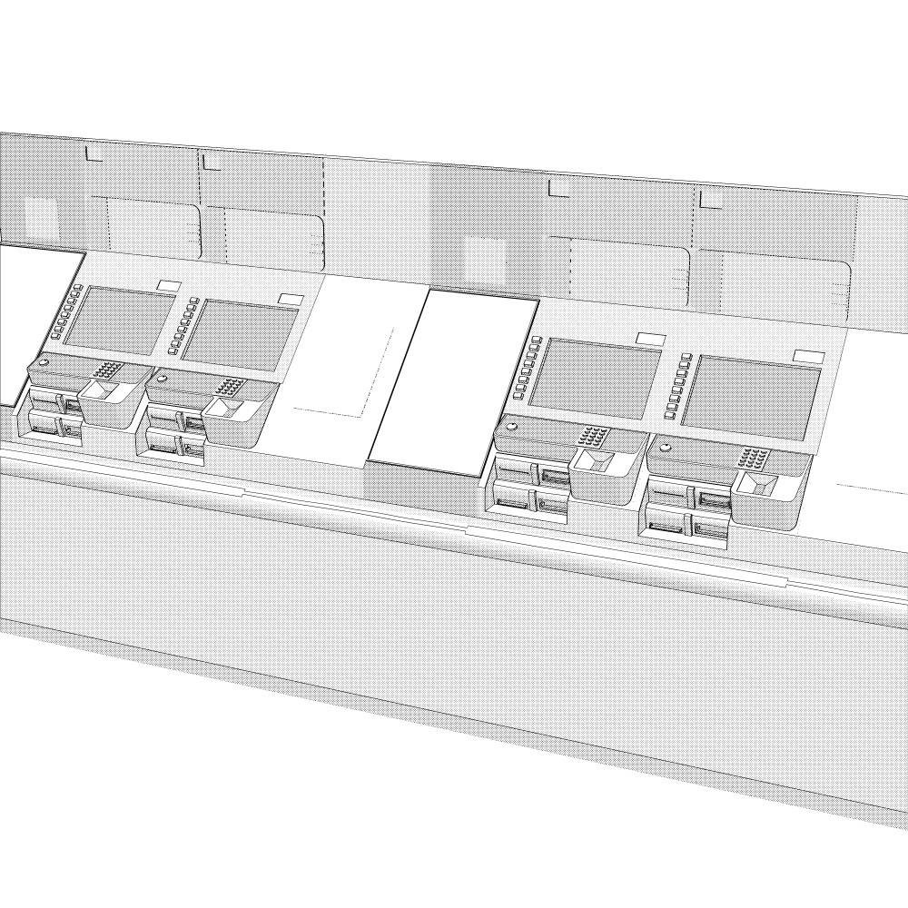3D駅の券売機(CLIPSTUDIOPAINT用)