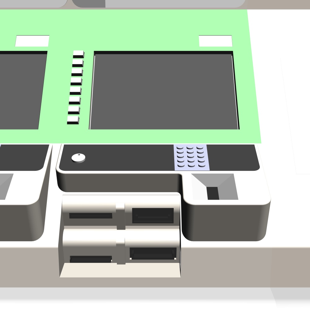 3D駅の券売機(CLIPSTUDIOPAINT用)