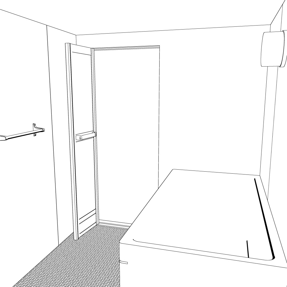 3Dバスルーム(CLIPSTUDIOPAINT用)