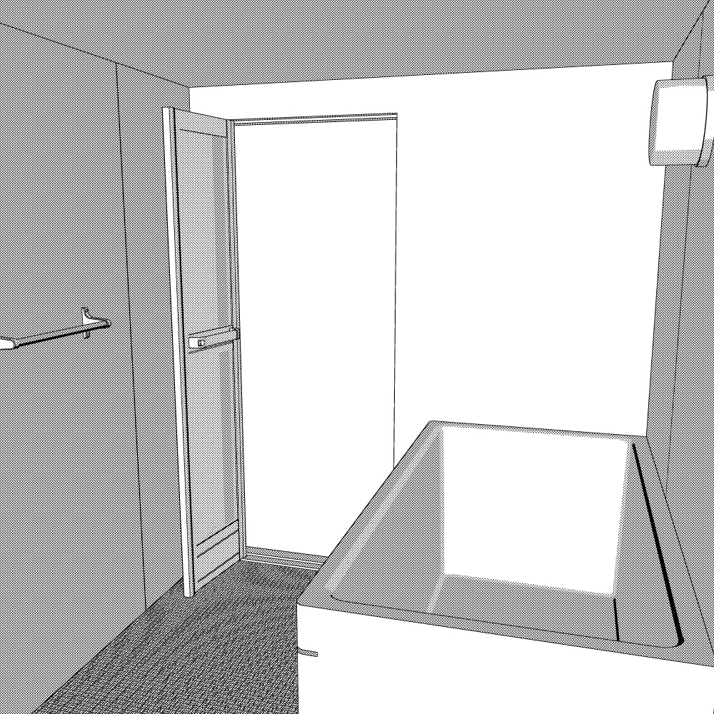 3Dバスルーム(CLIPSTUDIOPAINT用)