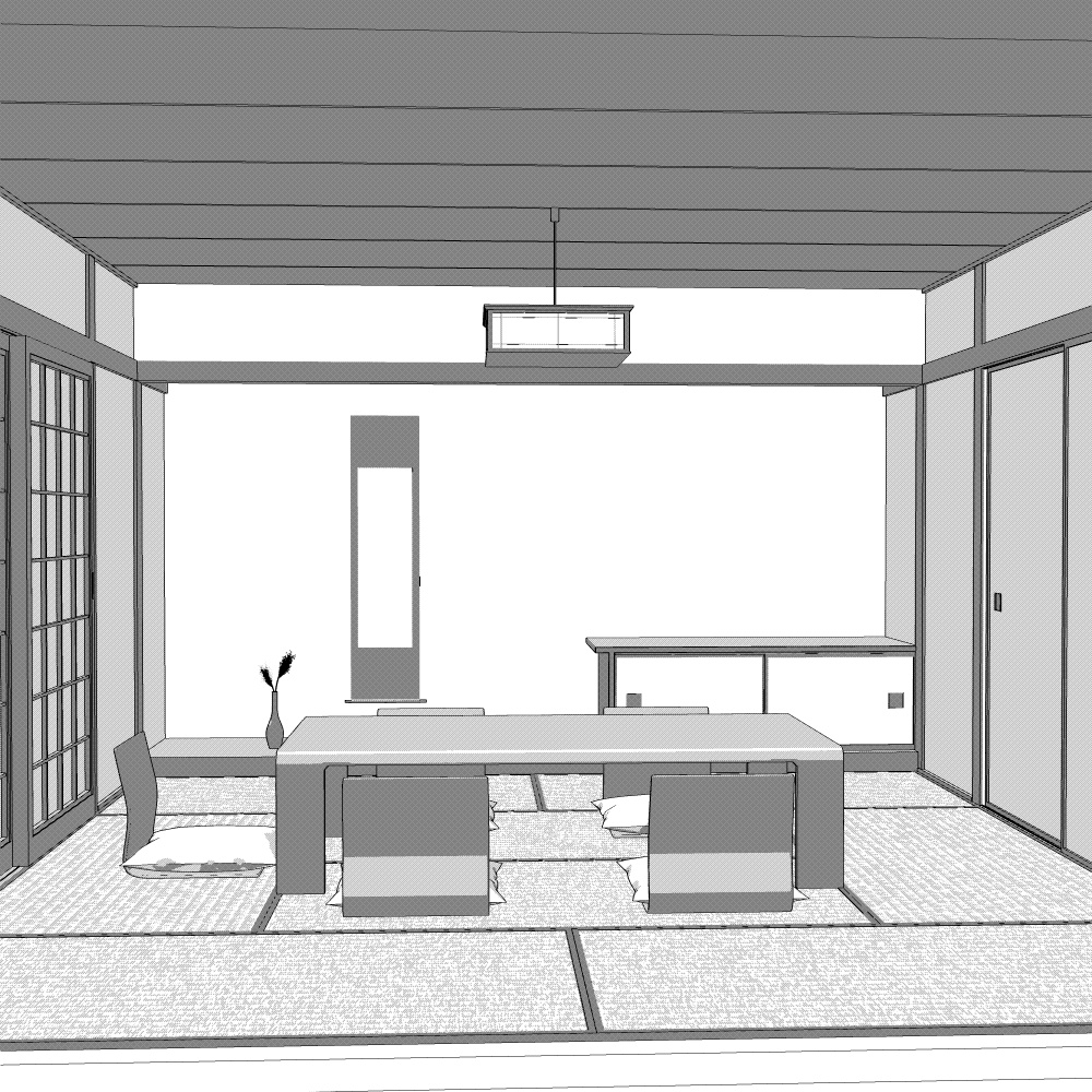 3D和室(CLIPSTUDIOPAINT用)