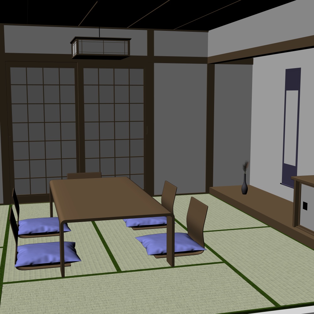 3D和室(CLIPSTUDIOPAINT用)