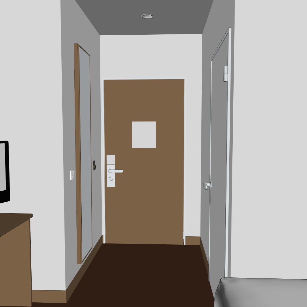 3Dビジネスホテル(CLIPSTUDIOPAINT用)