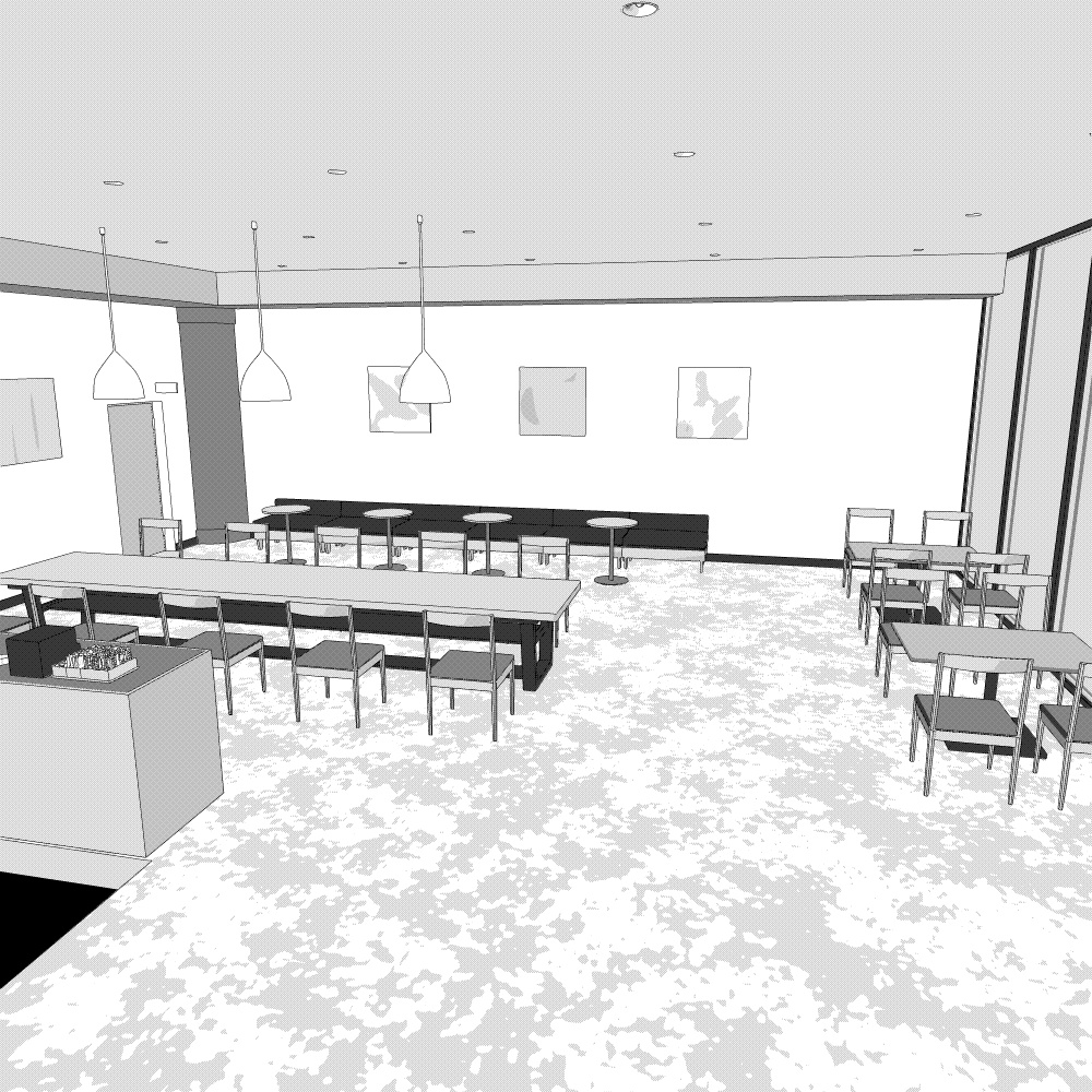 3Dカフェ・喫茶店(CLIPSTUDIOPAINT用)