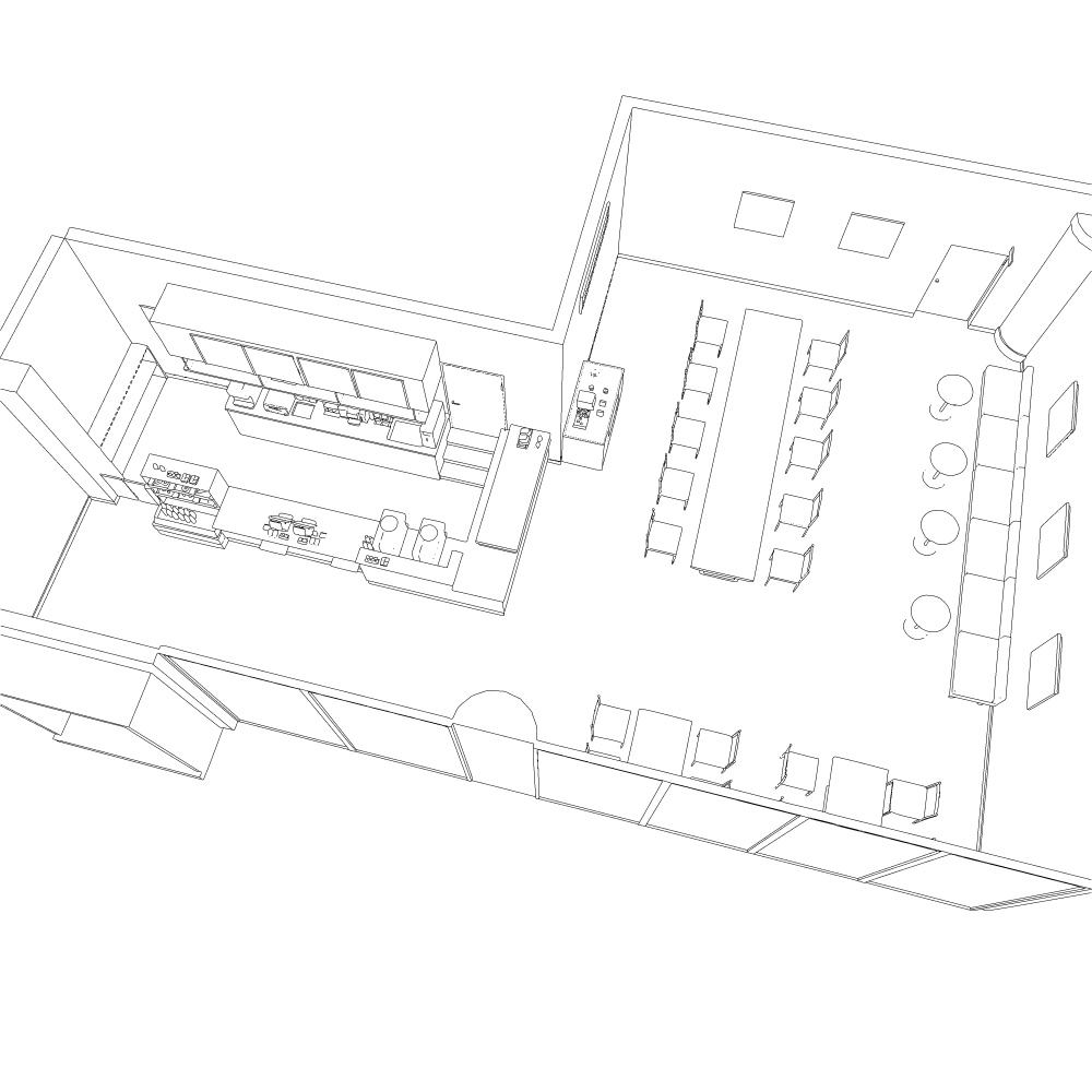 3Dカフェ・喫茶店(CLIPSTUDIOPAINT用)