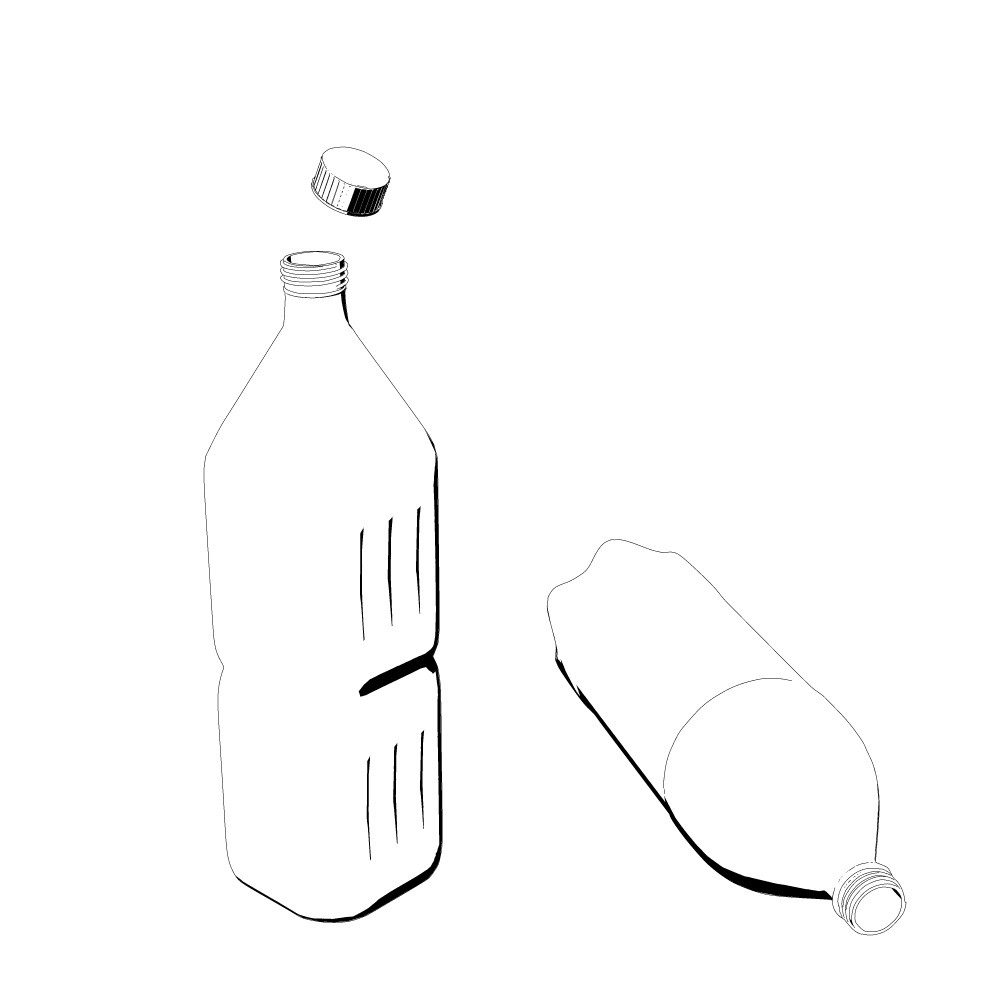 3Dペットボトル