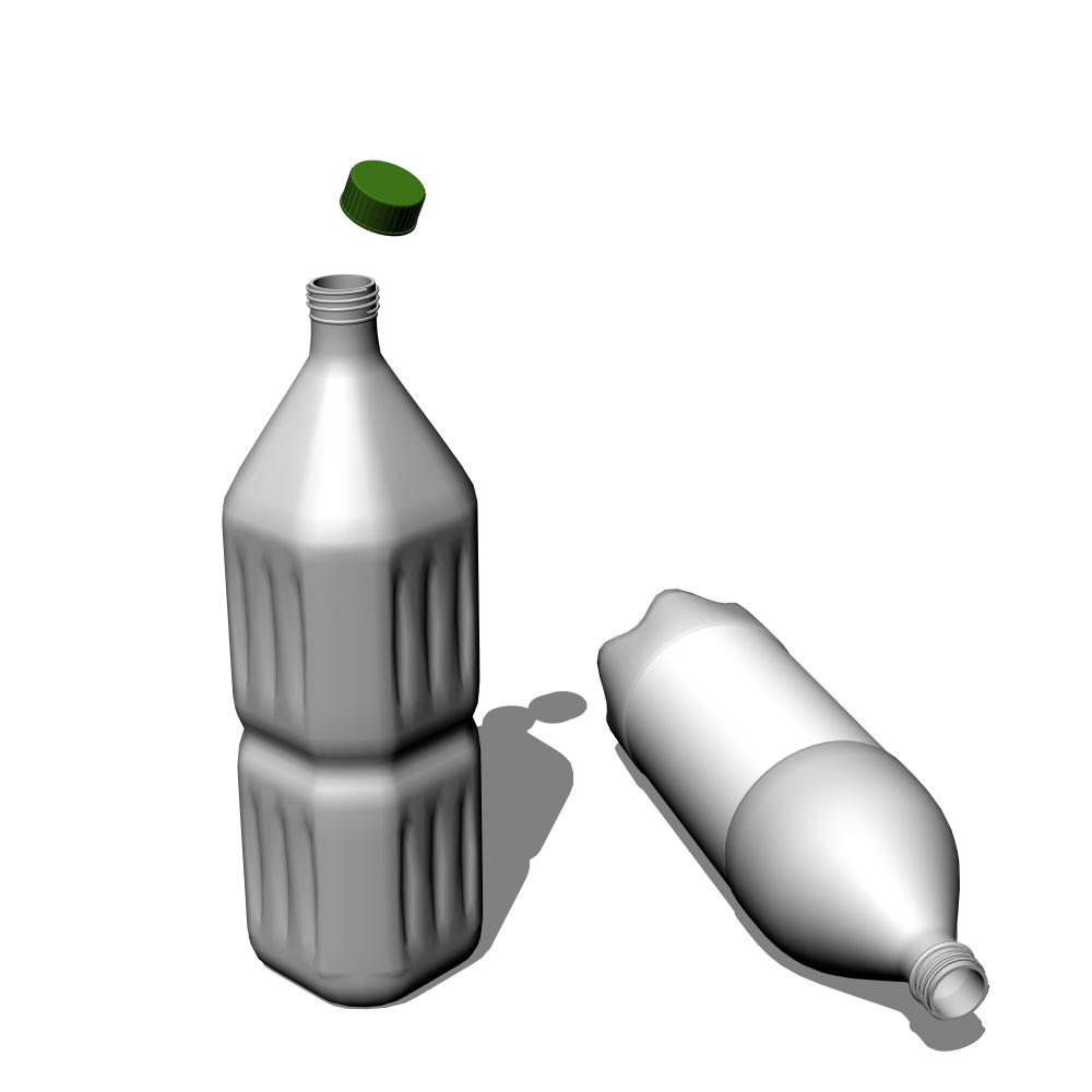 3Dペットボトル