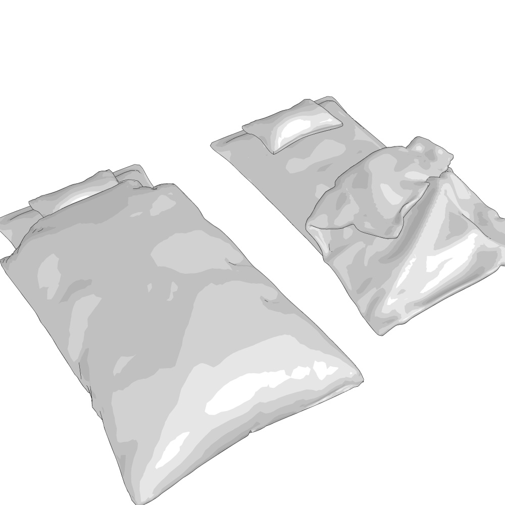 3D布団(2パターン)