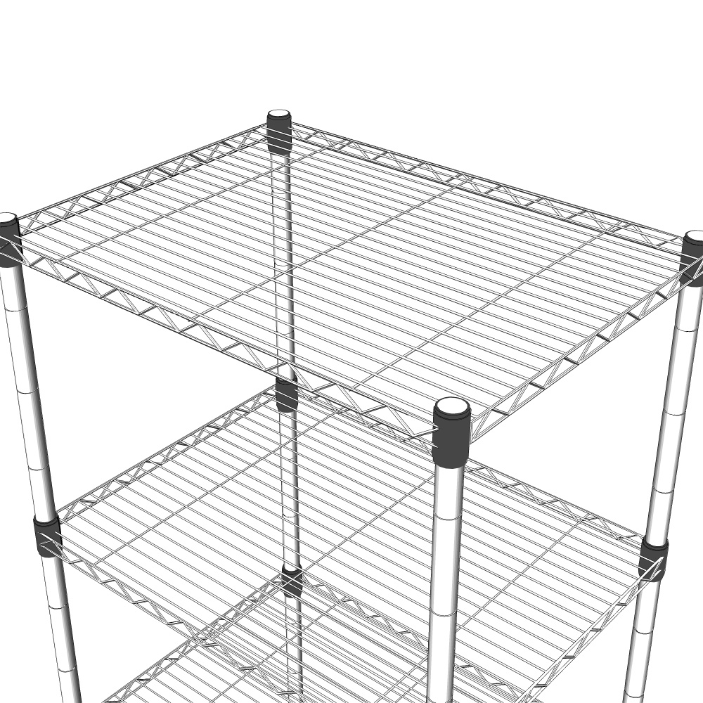 3Dメタルラック