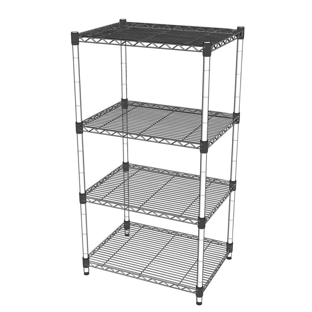 3Dメタルラック