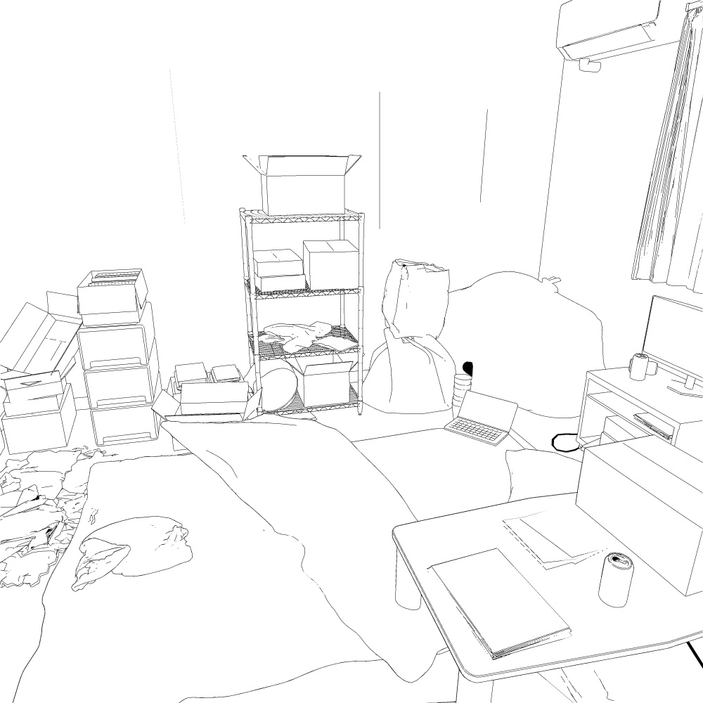 3D_汚部屋