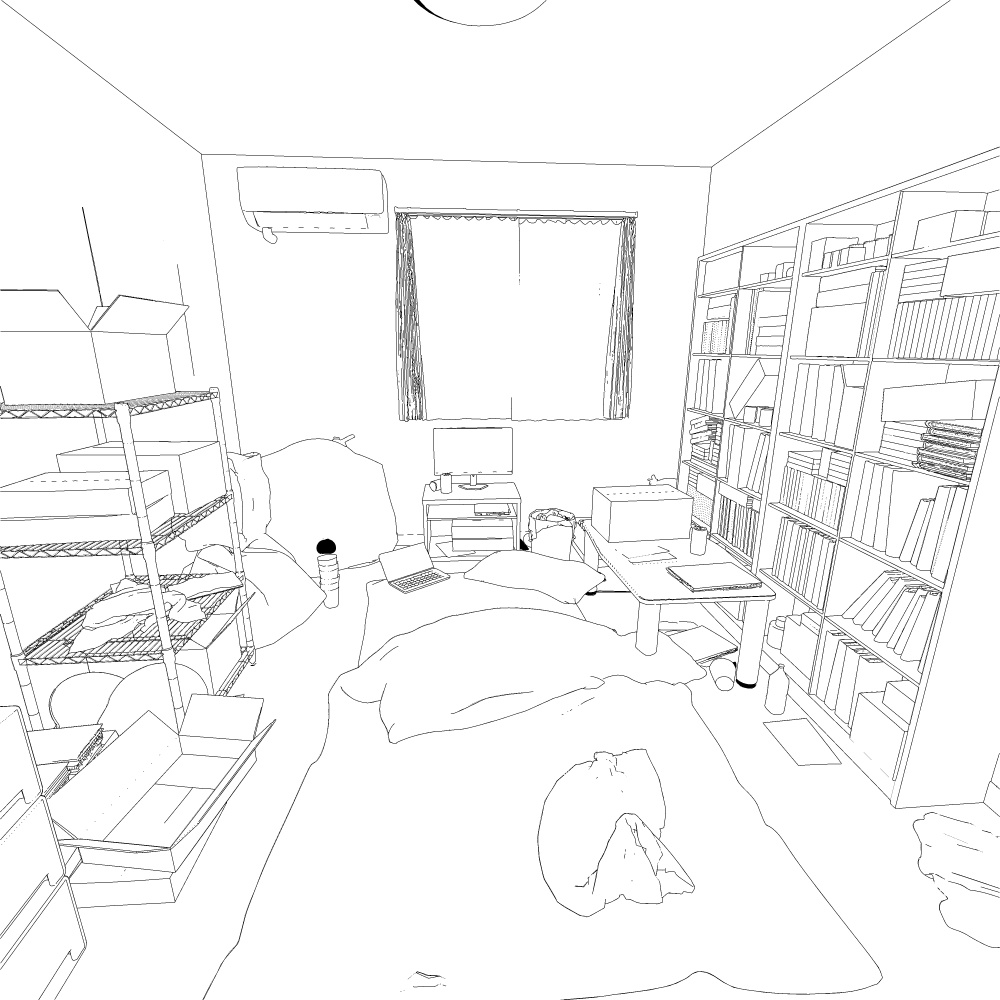 3D_汚部屋