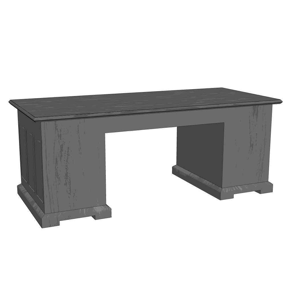 3D_エラい人のデスク