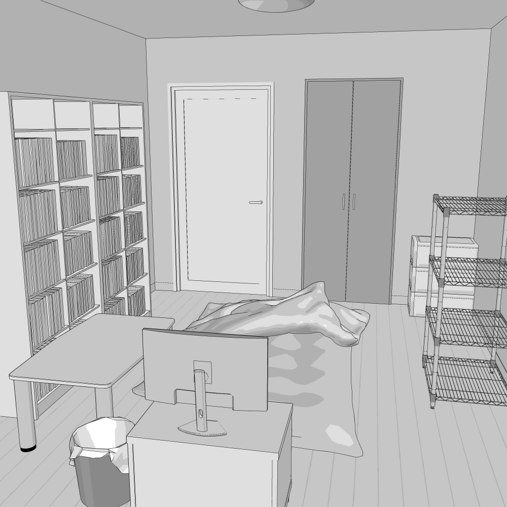 3D_ニートのお部屋
