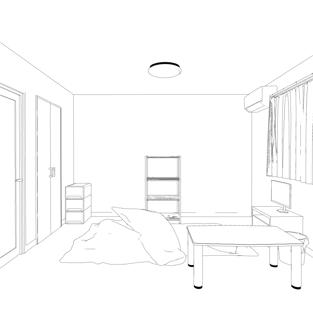 3D_ニートのお部屋