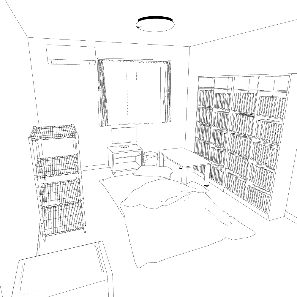 3D_ニートのお部屋