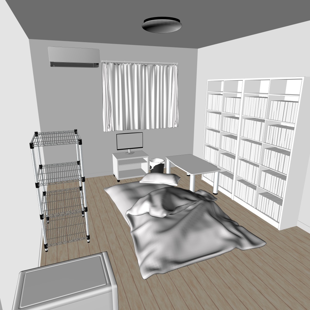 3D_ニートのお部屋