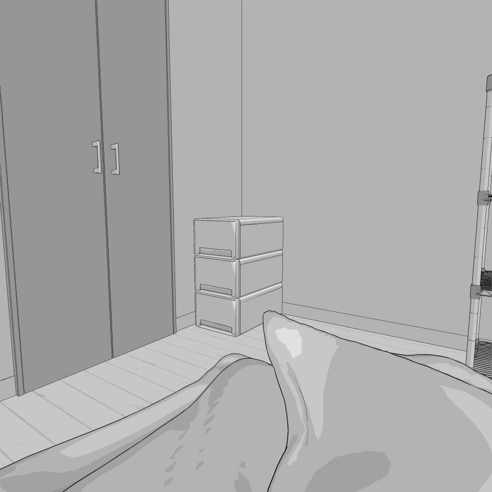 3D_ニートのお部屋