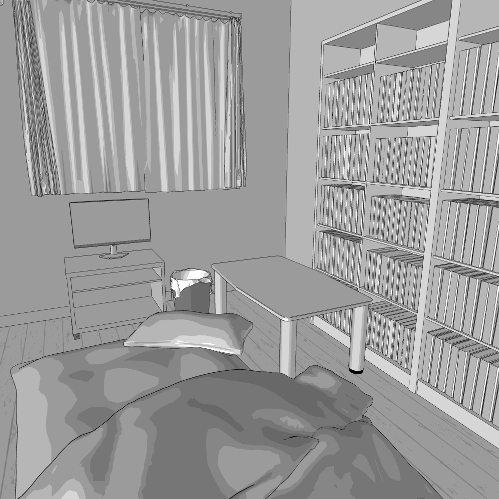 3D_ニートのお部屋