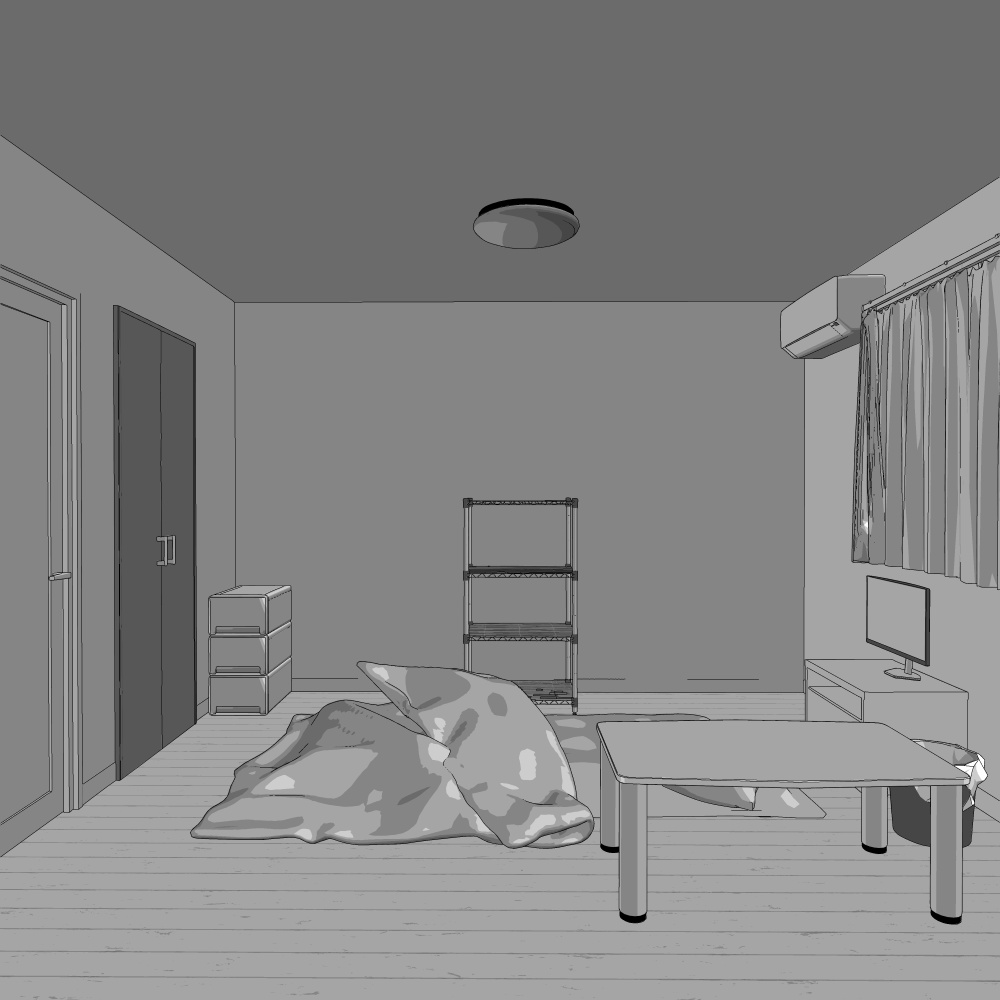 3D_ニートのお部屋