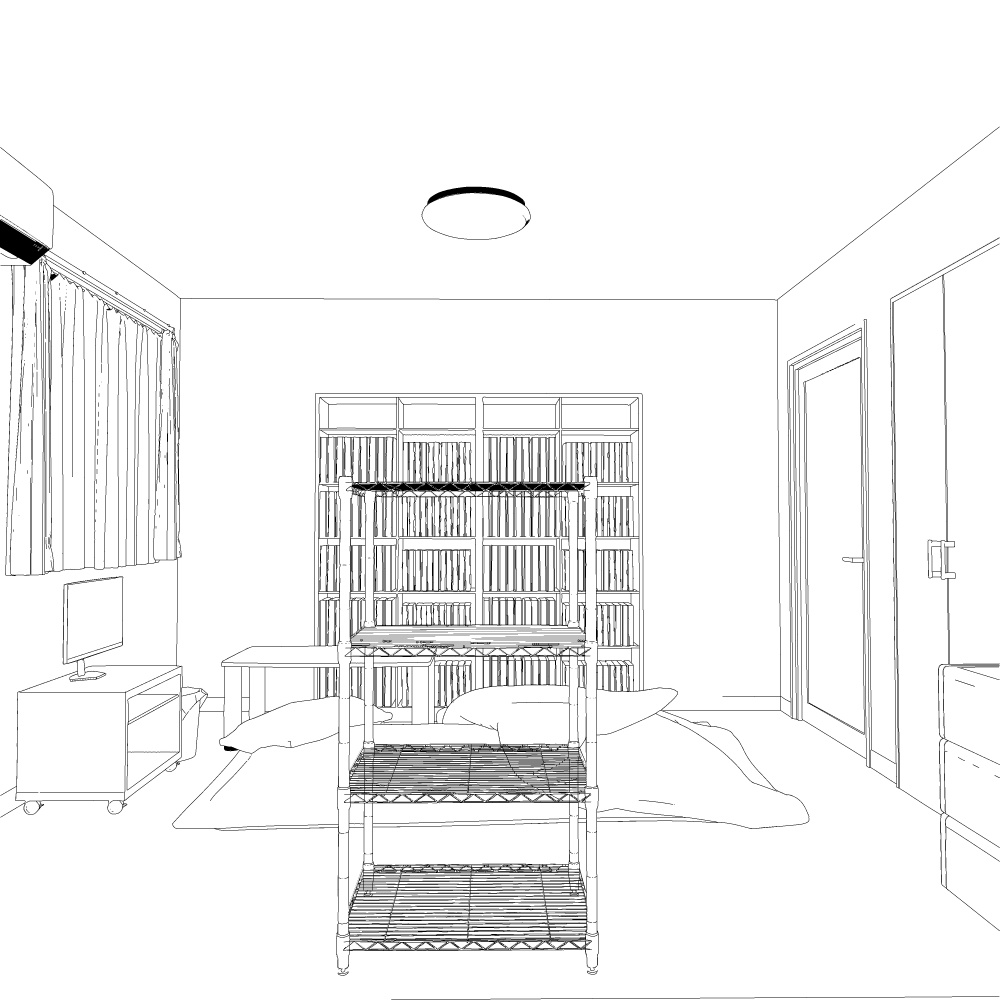 3D_ニートのお部屋