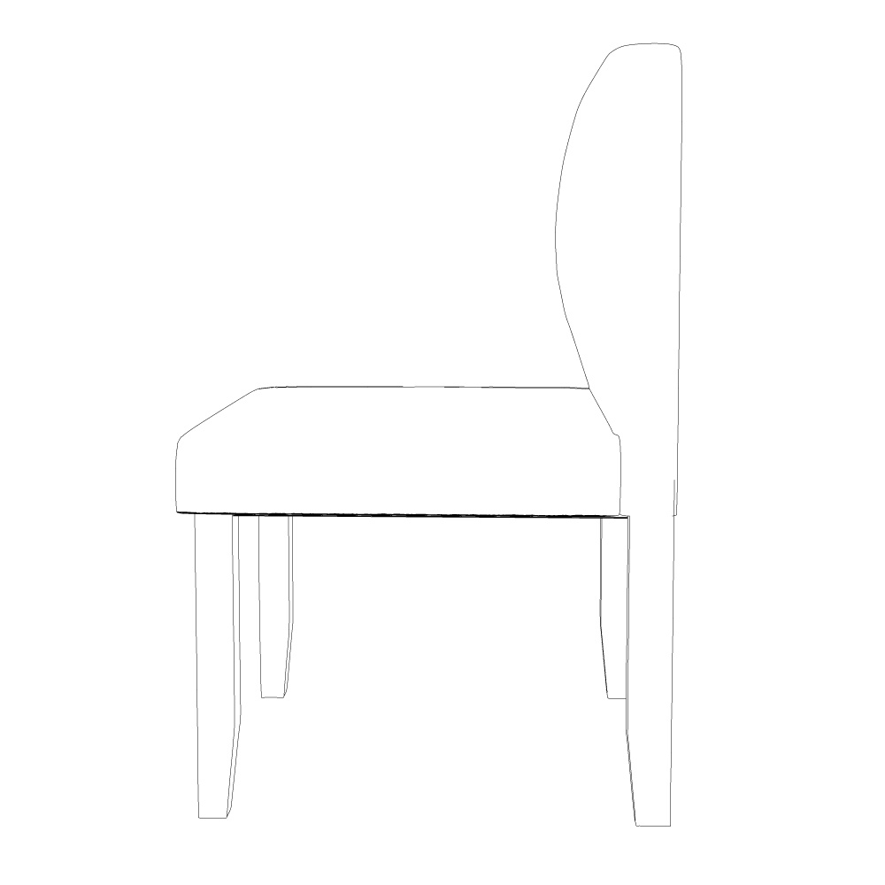 3D_リビングチェア