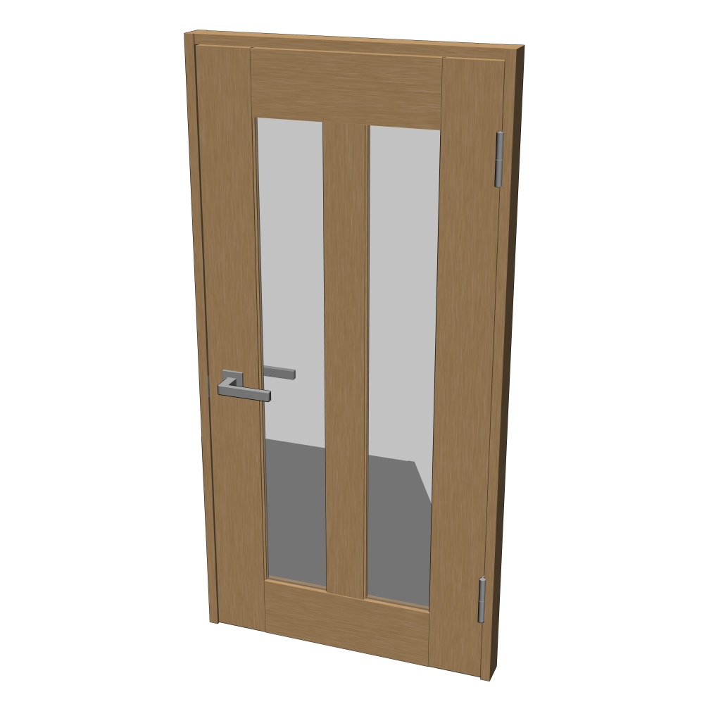 3D_リビングドア【クリスタ用素材】