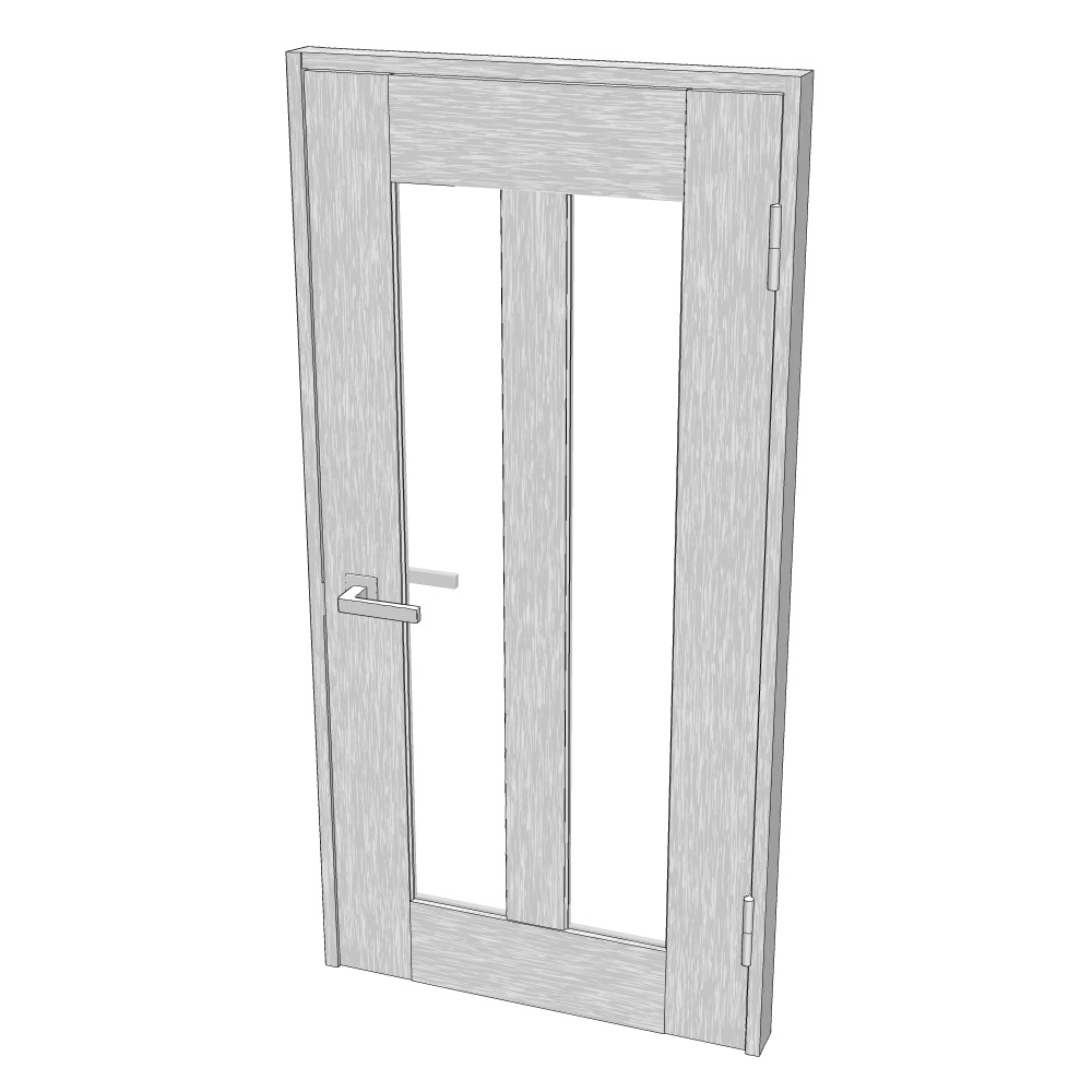 3D_リビングドア【クリスタ用素材】