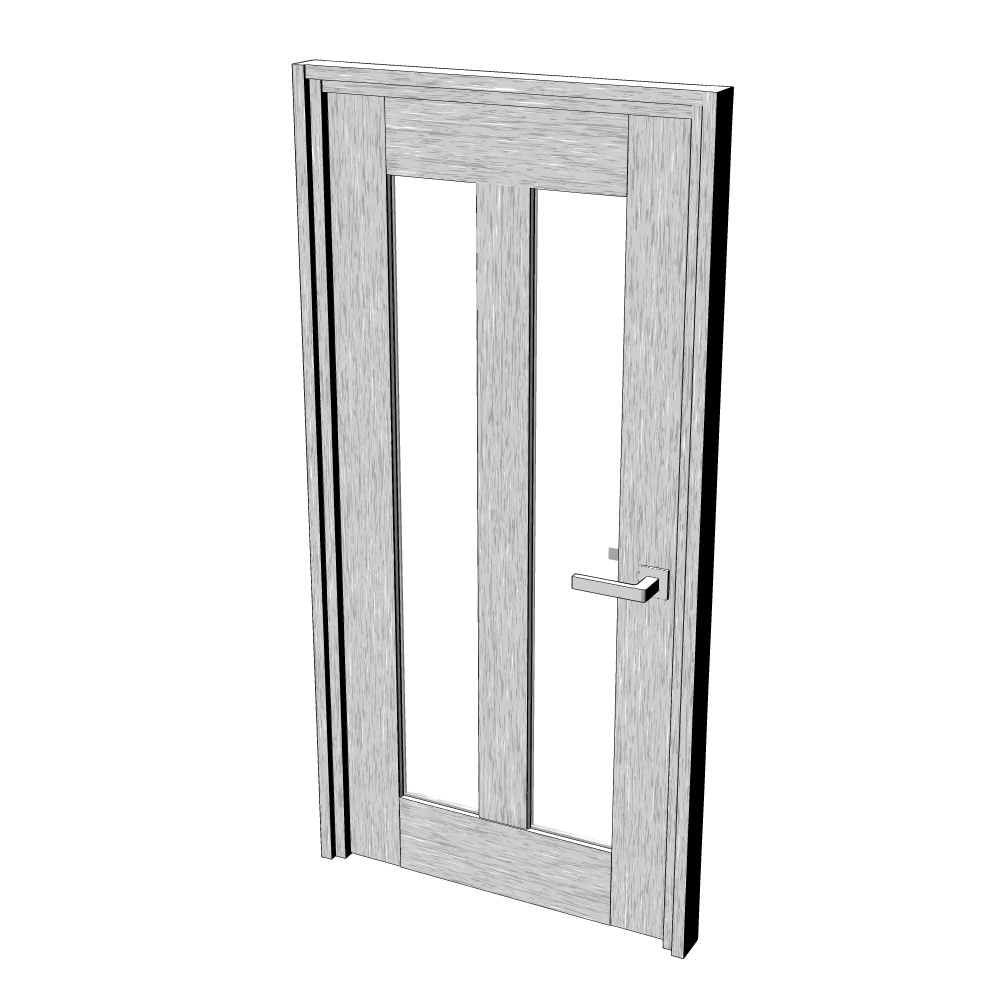 3D_リビングドア【クリスタ用素材】