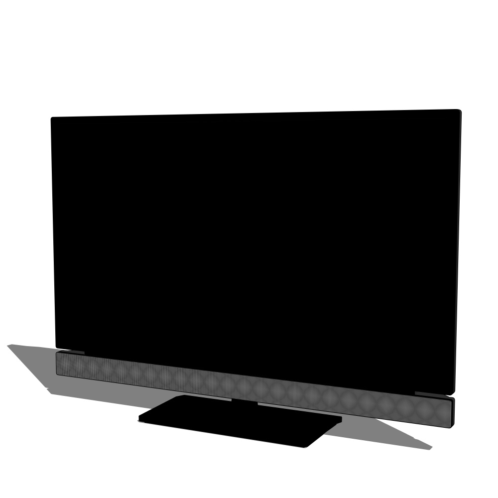 3D_テレビ(32インチ)【クリスタ用素材】