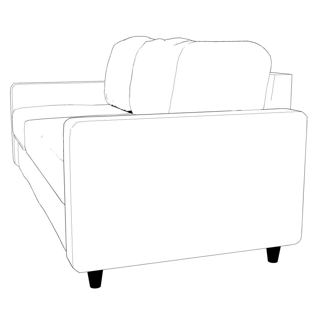 3D_ソファ【クリスタ用素材】