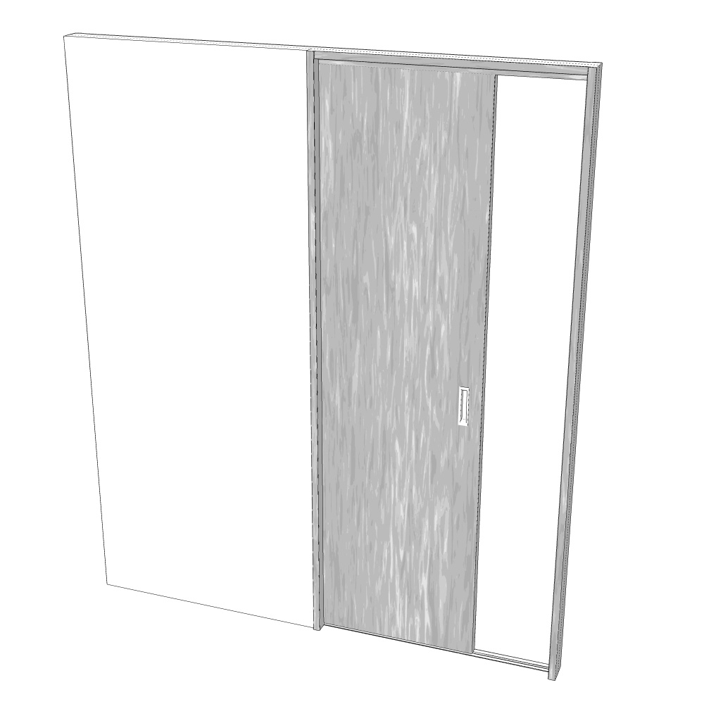 3D_スライドドア【クリスタ用素材】