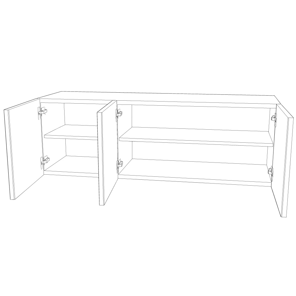 3D_キッチン収納棚【クリスタ用素材】