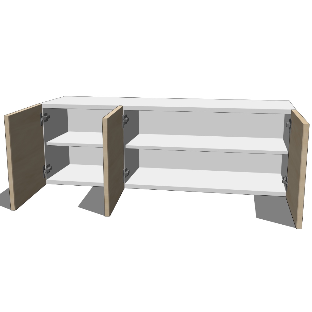 3D_キッチン収納棚【クリスタ用素材】