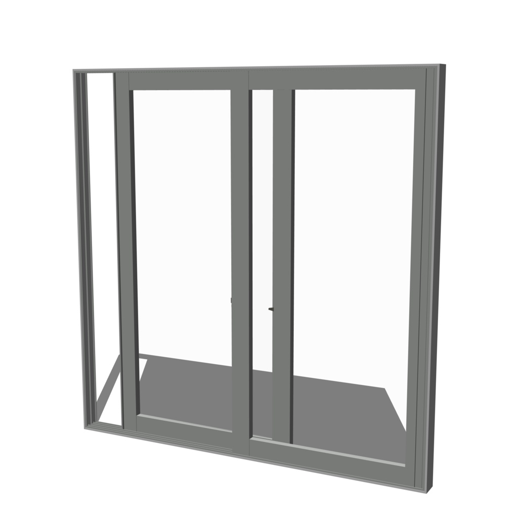 3D_スライド窓【クリスタ用素材】