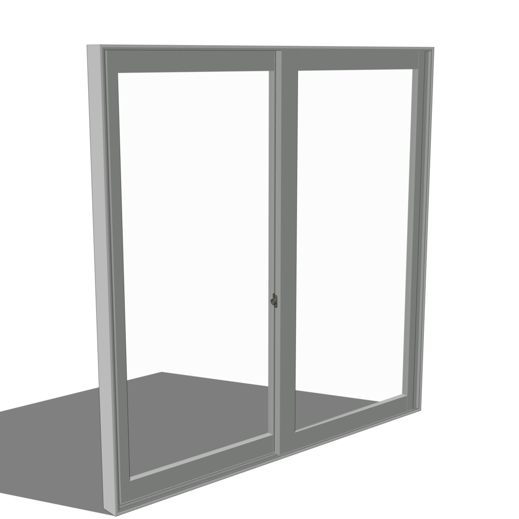 3D_スライド窓【クリスタ用素材】