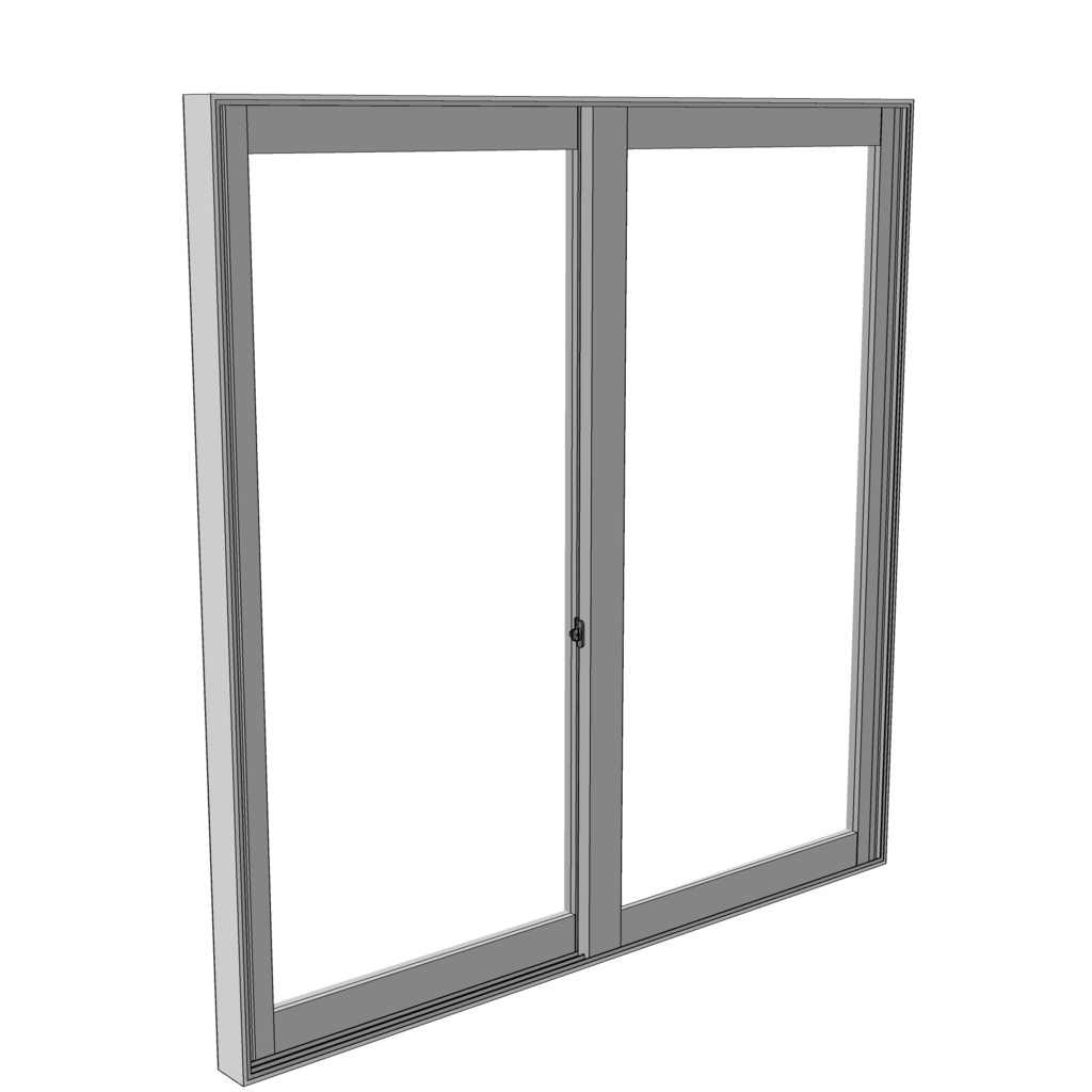 3D_スライド窓【クリスタ用素材】