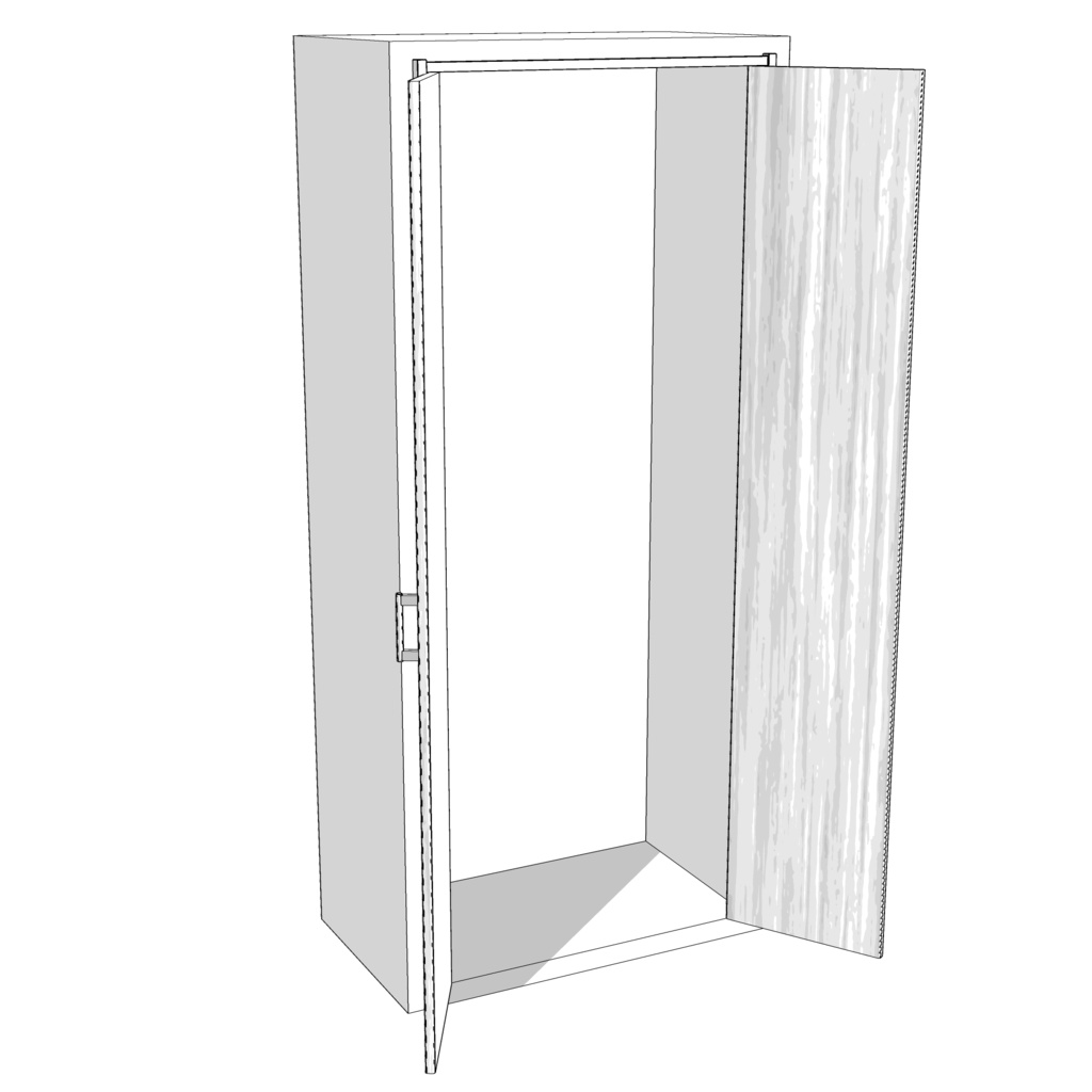 3D_クローゼットドア【クリスタ用素材】