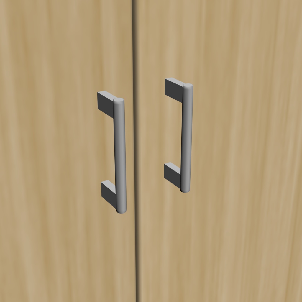 3D_クローゼットドア【クリスタ用素材】