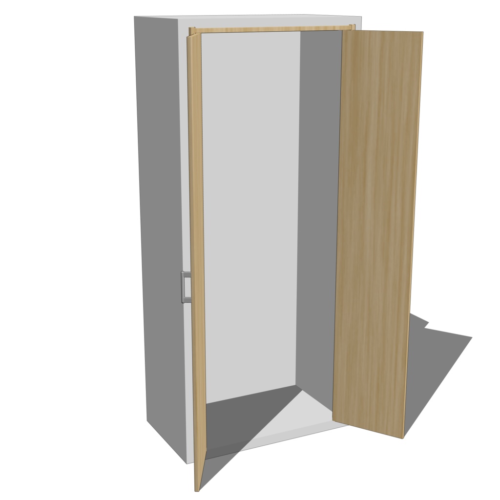 3D_クローゼットドア【クリスタ用素材】