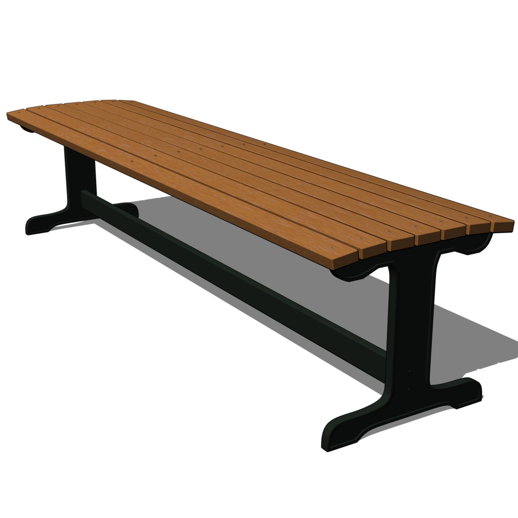 3D_公園のベンチ【クリスタ用素材】