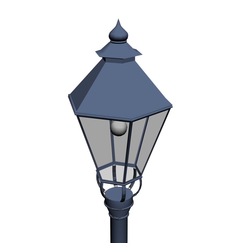 3D_街灯【クリスタ用素材】