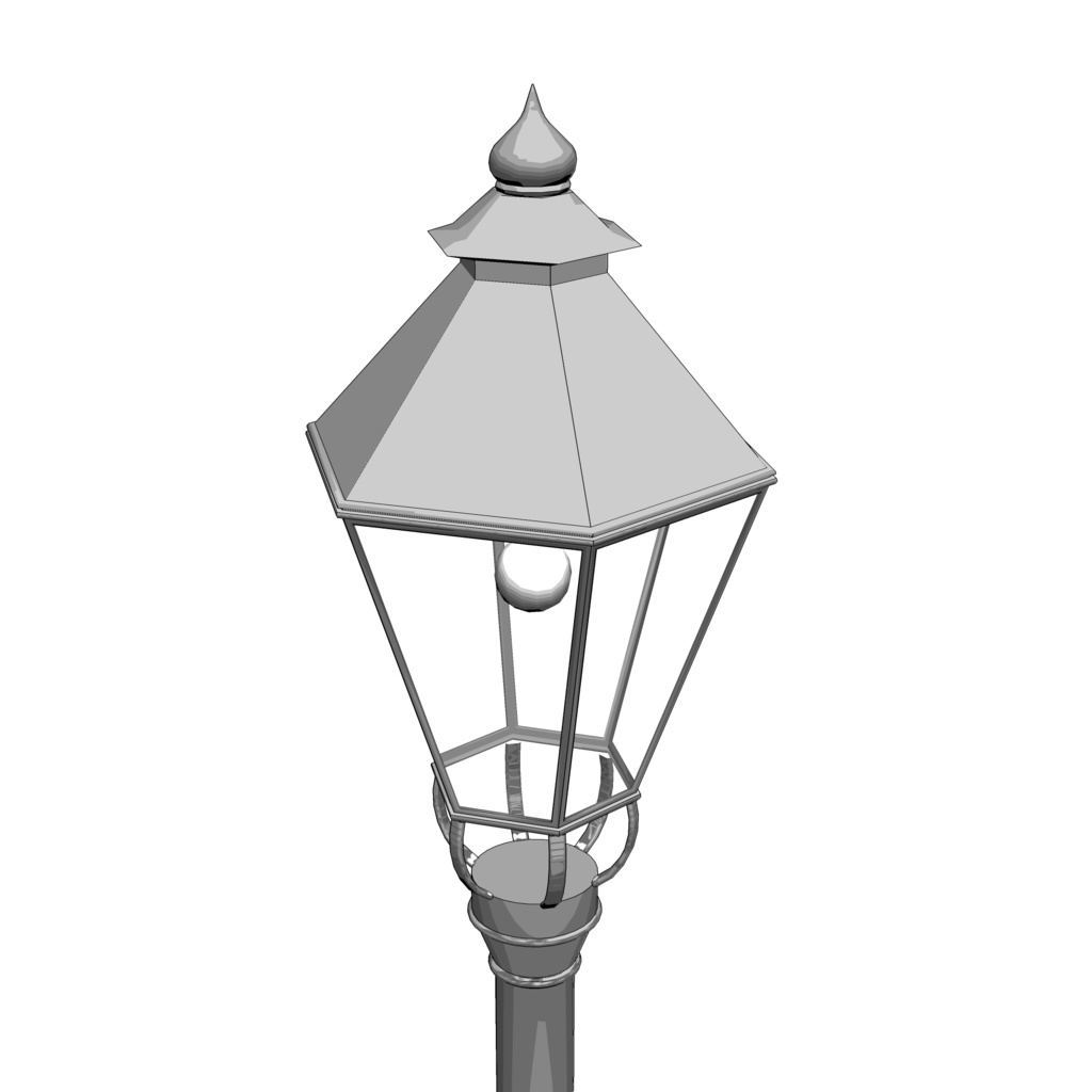 3D_街灯【クリスタ用素材】